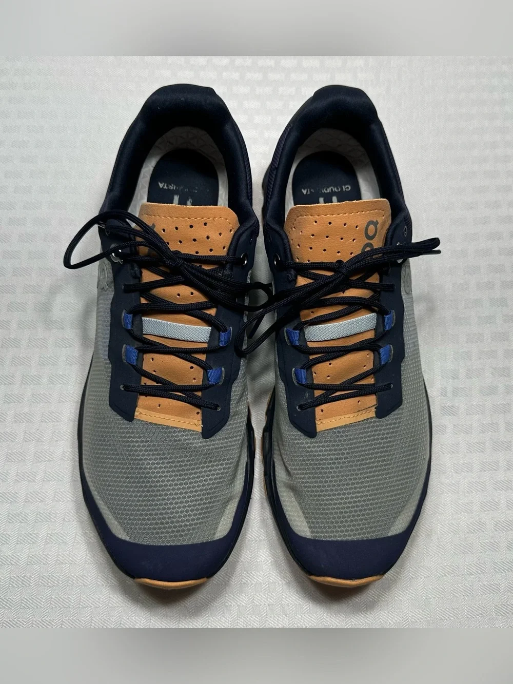 On Cloudvista Midnight/Copper Women's 11 Lace Up Running Shoes Athletic Gym Run
